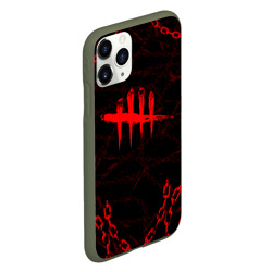 Чехол для iPhone 11 Pro матовый Dead by Daylight цепи - фото 2