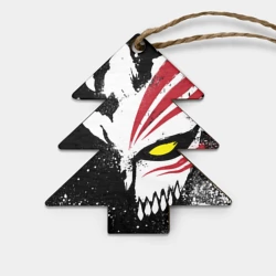 Игрушка деревянная Ёлочка Блич маска Bleach