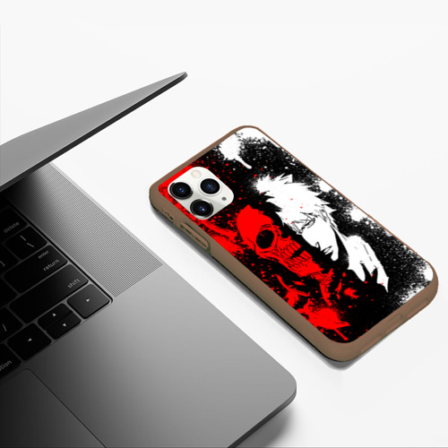 Чехол для iPhone 11 Pro Max матовый Ичиго Блич Ichigo Bleach, цвет коричневый - фото 5