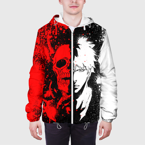 Мужская куртка 3D Ичиго Блич Ichigo Bleach, цвет 3D печать - фото 4