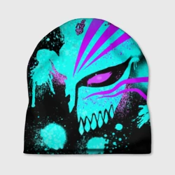 Шапка 3D Блич маска пустого неон