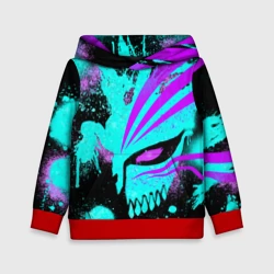 Детская толстовка 3D Блич маска пустого неон