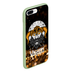 Чехол для iPhone 7Plus/8 Plus матовый Valheim viking gold - фото 2