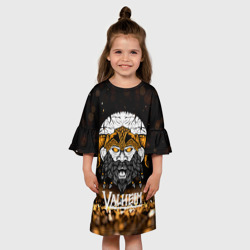 Детское платье 3D Valheim viking gold - фото 2
