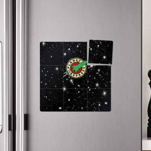 Магнитный плакат 3Х3 Межпланетный Экспресс Футурама - фото 4