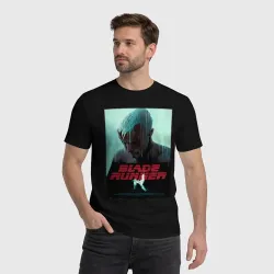 Мужская футболка хлопок Слезы в дожде. Blade Runner - фото 2