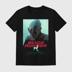 Мужская футболка хлопок Слезы в дожде. Blade Runner