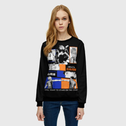 Женский свитшот 3D Хината и Кагеяма - фото 2