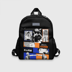 Детский рюкзак 3D Хината и Кагеяма