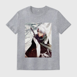 Мужская футболка хлопок Hitsugaya Toshiro