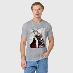 Мужская футболка хлопок Hitsugaya Toshiro - фото 2