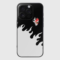 Чехол для iPhone 16 Pro Max силиконовый с защитой камеры Bleach fire Блич огонь