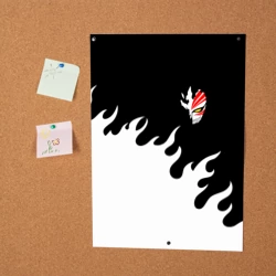 Постер Bleach fire Блич огонь - фото 2