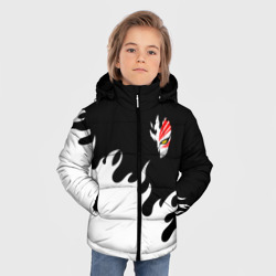 Зимняя куртка для мальчиков 3D Bleach fire Блич огонь - фото 2