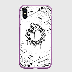Чехол для iPhone XS Max матовый Мелиодас 7 смертных грехов
