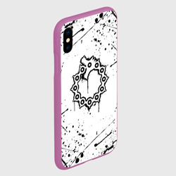 Чехол для iPhone XS Max матовый Мелиодас 7 смертных грехов - фото 2