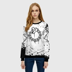 Женский свитшот 3D Мелиодас 7 смертных грехов - фото 2