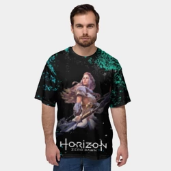 Мужская футболка oversize 3D Лучница Элой - фото 2