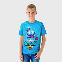 Детская футболка 3D Сквик Squeak Brawl Stars - фото 2