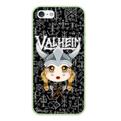 Чехол для iPhone 5/5S матовый Valheim Girl