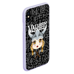 Чехол для iPhone XS Max матовый Valheim Girl - фото 2