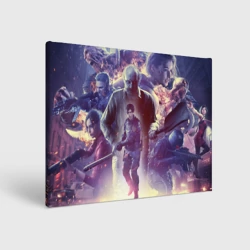 Холст прямоугольный Resident Evil 25-летие