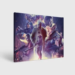 Холст прямоугольный Resident Evil 25-летие