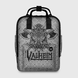 Женский рюкзак 3D Valheim viking dark