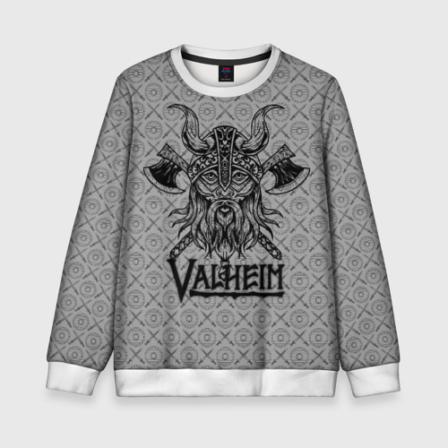 Детский свитшот 3D Valheim viking dark, цвет 3D печать