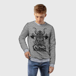 Детский свитшот 3D Valheim viking dark - фото 2