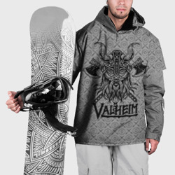 Накидка на куртку 3D Valheim viking dark