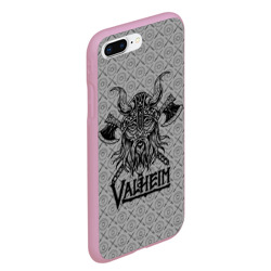 Чехол для iPhone 7Plus/8 Plus матовый Valheim viking dark - фото 2