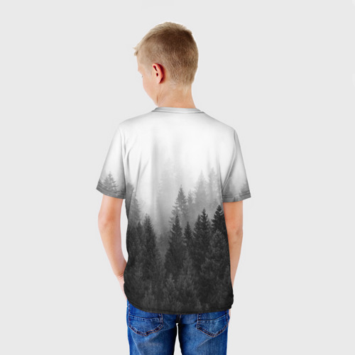 Детская футболка 3D СТРАХА НЕТ \ СЛАВЯНЕ, цвет 3D печать - фото 4