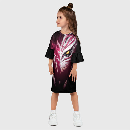 Детское платье 3D с принтом ИЧИГО БЛИЧ | BLEACH, фото на моделе #1