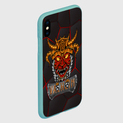 Чехол для iPhone XS Max матовый Valheim тотем викинга - фото 2
