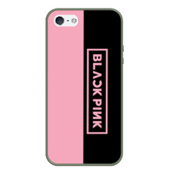 Чехол для iPhone 5/5S матовый Blackpink Минимализм