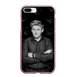 Чехол для iPhone 7Plus/8 Plus матовый Гордон Рамзи Gordon Ramsay