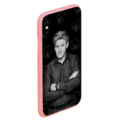 Чехол для iPhone XS Max матовый Гордон Рамзи Gordon Ramsay - фото 2