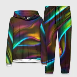 Мужской костюм с толстовкой 3D Градиент