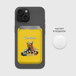 Картхолдер Magsafe магнитный Cuphead x DMC - фото 2