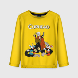 Детский лонгслив 3D Cuphead x DMC