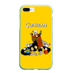 Чехол для iPhone 7Plus/8 Plus матовый Cuphead x DMC