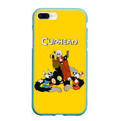 Чехол для iPhone 7Plus/8 Plus матовый Cuphead x DMC