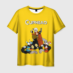 Мужская футболка 3D Cuphead x DMC