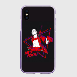 Чехол для iPhone XS Max матовый Lets Rock DMC
