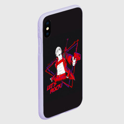 Чехол для iPhone XS Max матовый Lets Rock DMC - фото 2