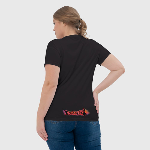 Женская футболка 3D Lets Rock DMC, цвет 3D печать - фото 7