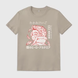 Мужская футболка хлопок Моя геройская академия Ястреб