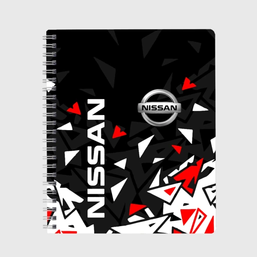 Тетрадь Nissan Ниссан осколки