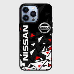 Чехол для iPhone 13 Pro Nissan Ниссан осколки